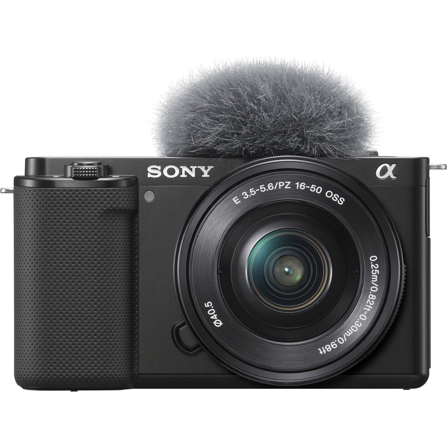 ZVE10KB - Sony Alpha ZVE10 24.2MP APS-C M/less Cam E Mount w/16-50 II Black