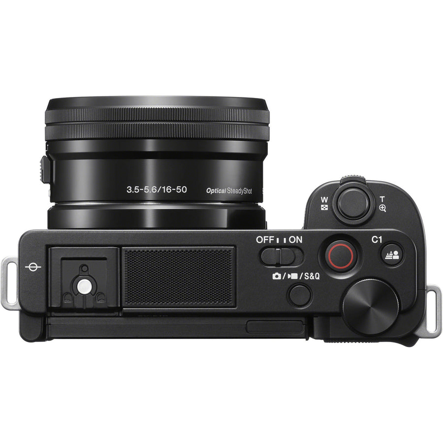 ZVE10KB - Sony Alpha ZVE10 24.2MP APS-C M/less Cam E Mount w/16-50 II Black