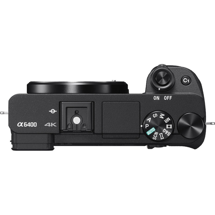 ILCE6400B - Sony Alpha A6400 24.2MP APS-C M/less Cam E Mount Body Only