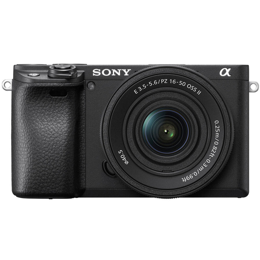 Sony Alpha A6400 24.2MP APS-C ILC E-Mount w/16-50mm II Lens Black