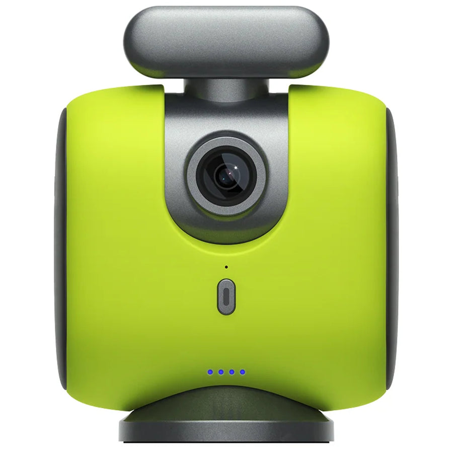 XbotGo  Chameleon Elite Bundle AI Auto Sports Action Camera With NT1 and NT4 Tripod - (Lemon Green)