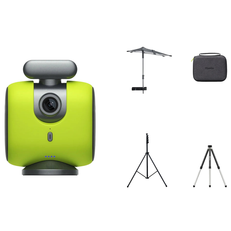 XbotGo  Chameleon All-Inclusive Bundle AI Auto Sports Action Camera - (Lemon Green)