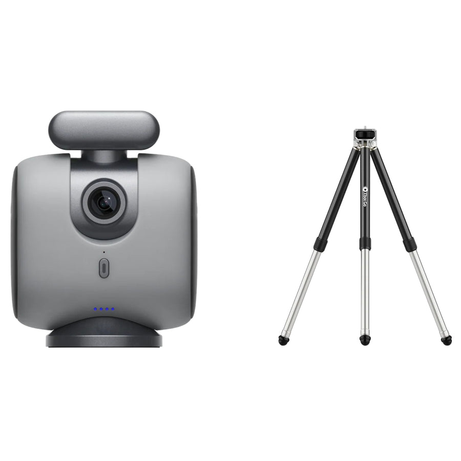 XbotGo  Chameleon Flex Bundle AI Auto Sports Action Camera With NT1 Tripod - (Lava Graphite)