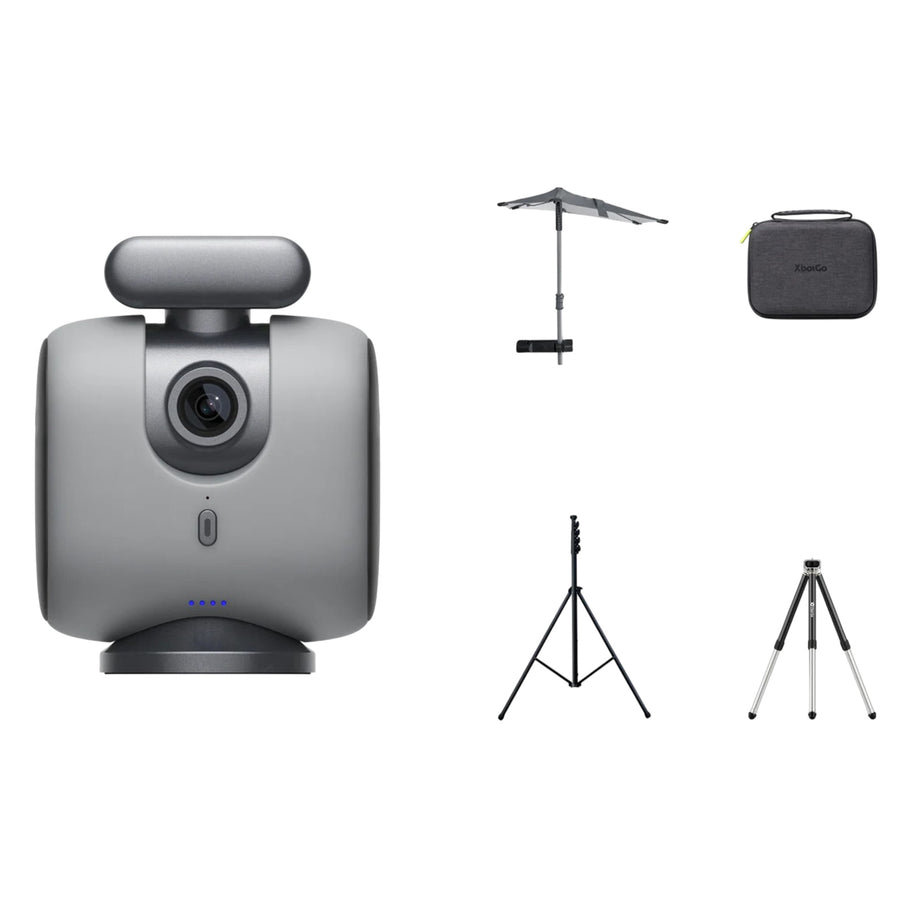 XbotGo  Chameleon All-Inclusive Bundle AI Auto Sports Action Camera - (Lava Graphite)