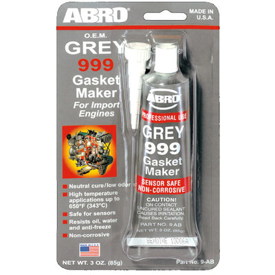 AB9-AB - RTV SILICONE ABRO GREY 85G