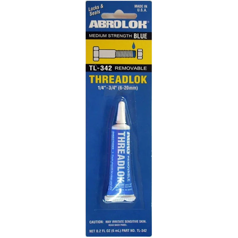ABTL-342 - THREAD LOK REMOVEABLE MEDIUM ABRO 6MLS