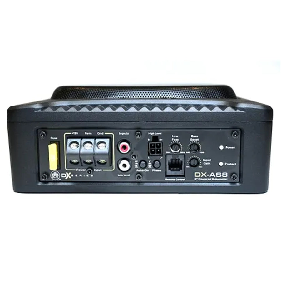 DX-AS8 - DB DRIVE 8" UNDERSEAT ACTIVE SUBWOOFER 150W RMS
