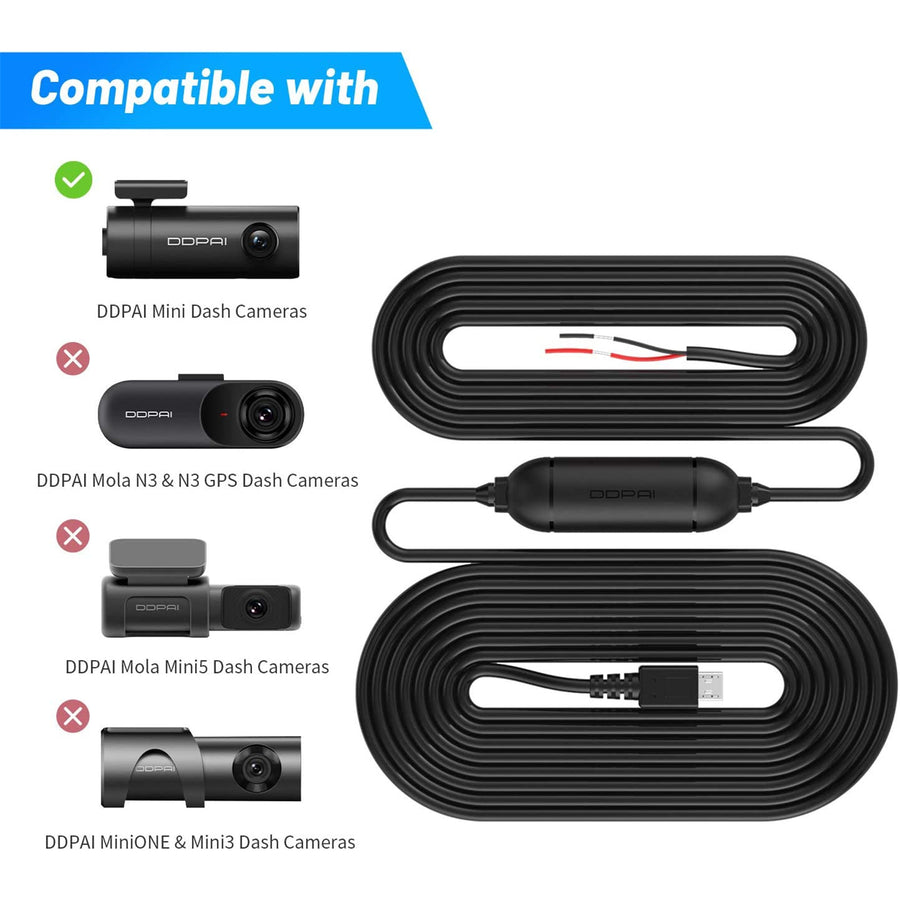 DDPai Official Hardwire Kit for DDPai Mini Pro Only