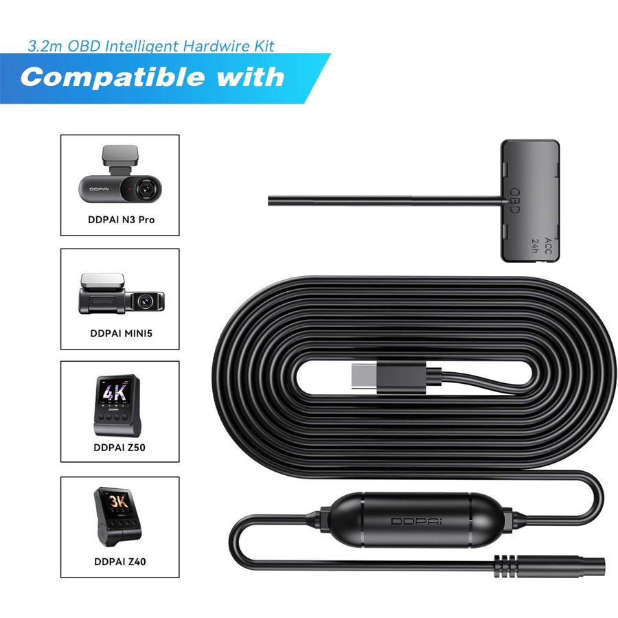 DDPai   Official Hardwire Kit for N1/N3/N5 /mini 2X