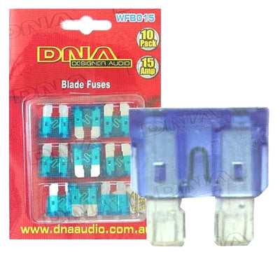 DNA WFB015 - FLIEGENDE SICHERUNGEN STANDARD 15 AMP SICHERUNG ATO (10ER PACK)