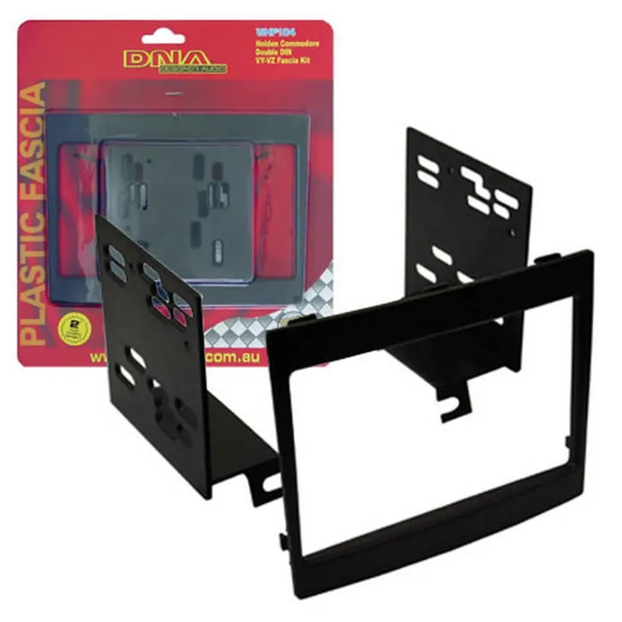 DNA WHF104 - EINBAUKIT HOLDEN COMMODORE 2002 -2007 VY - VZ DOUBLE DIN (SCHWARZ)