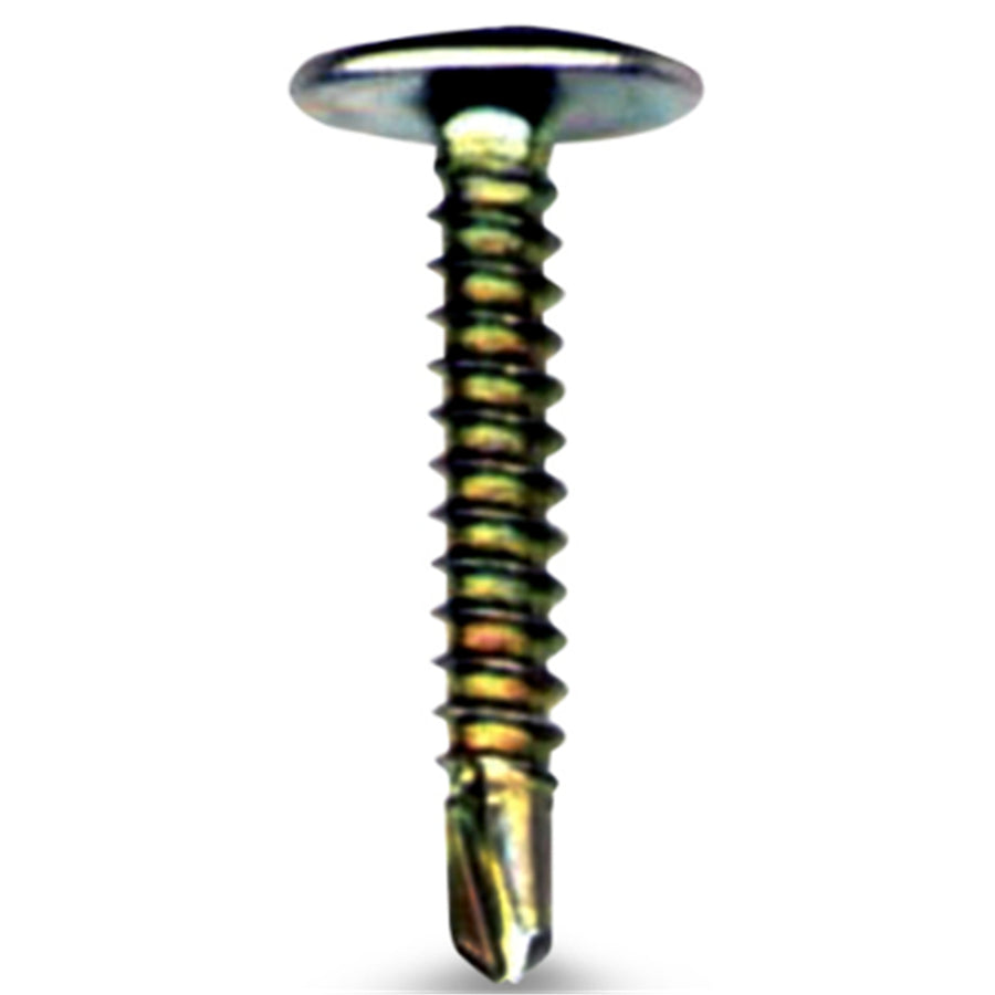 DNA SCREW BUTTON HEAD SELF DRILLING BLACK 8G 25MM (100 PACK)