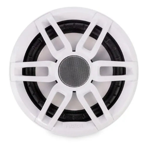 FUSION 6.5" MARINE SPEAKERS PAIR 200W XS SERIES SPORTS WHITE WITH RGB LED LIGHTING