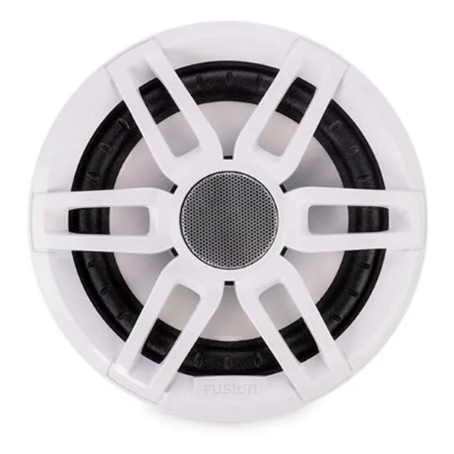 010-02196-20 - FUSION 6.5" MARINE SPEAKERS PAIR 200W XS SERIES SPORTS WHITE WITH RGB LED LIGHTING