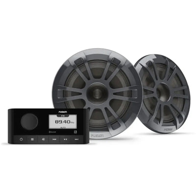 010-02405-61 - FUSION MARINE STEREO KIT MS-RA60 WITH EL SPORTS SPEAKERS