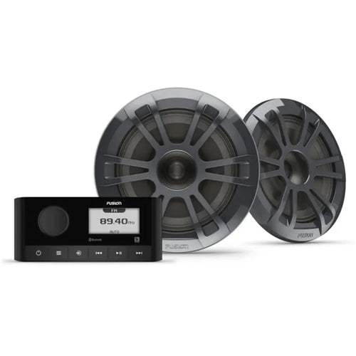 FUSION MARINE STEREO KIT MS-RA60 WITH EL SPORTS SPEAKERS