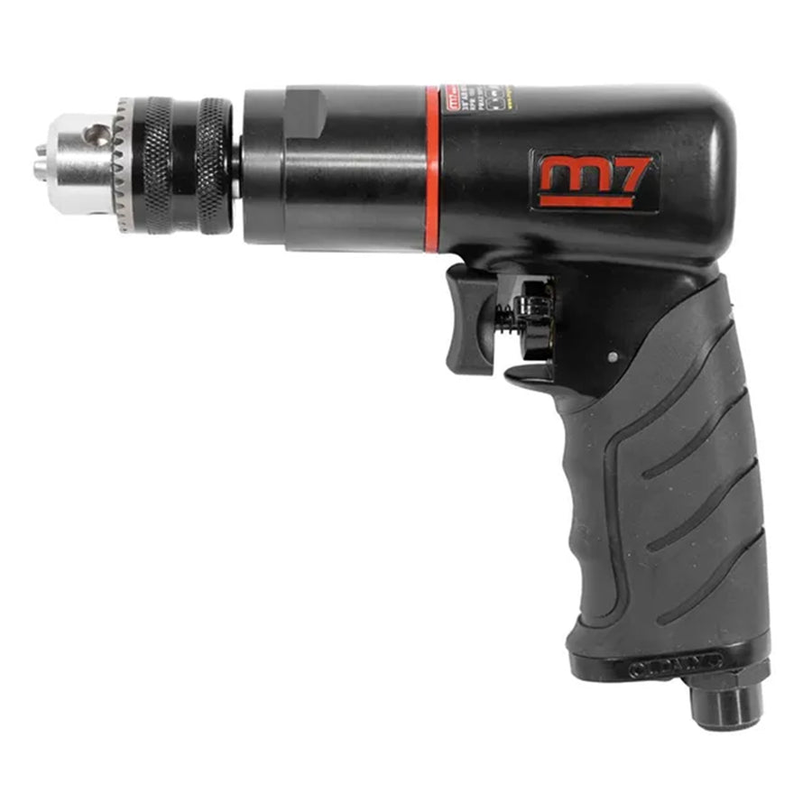 QE-833 - M7 REVERSIBLE AIR DRILL 3/8" WITH KEY CHUCK