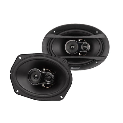 NSE6918 - NAKAMICHI 6X9" 3 WAY COAXIAL SPEAKERSE 260W PAIR