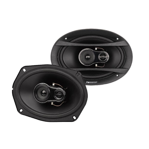 NSE6918 - NAKAMICHI 6X9" 3 WAY COAXIAL SPEAKERSE 260W PAIR