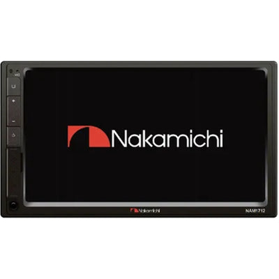 NAM1712 - NAKAMICHI HEAD UNIT NAM1712 DOUBLE DIN ANDROID AND APPLE MIRROR LINK