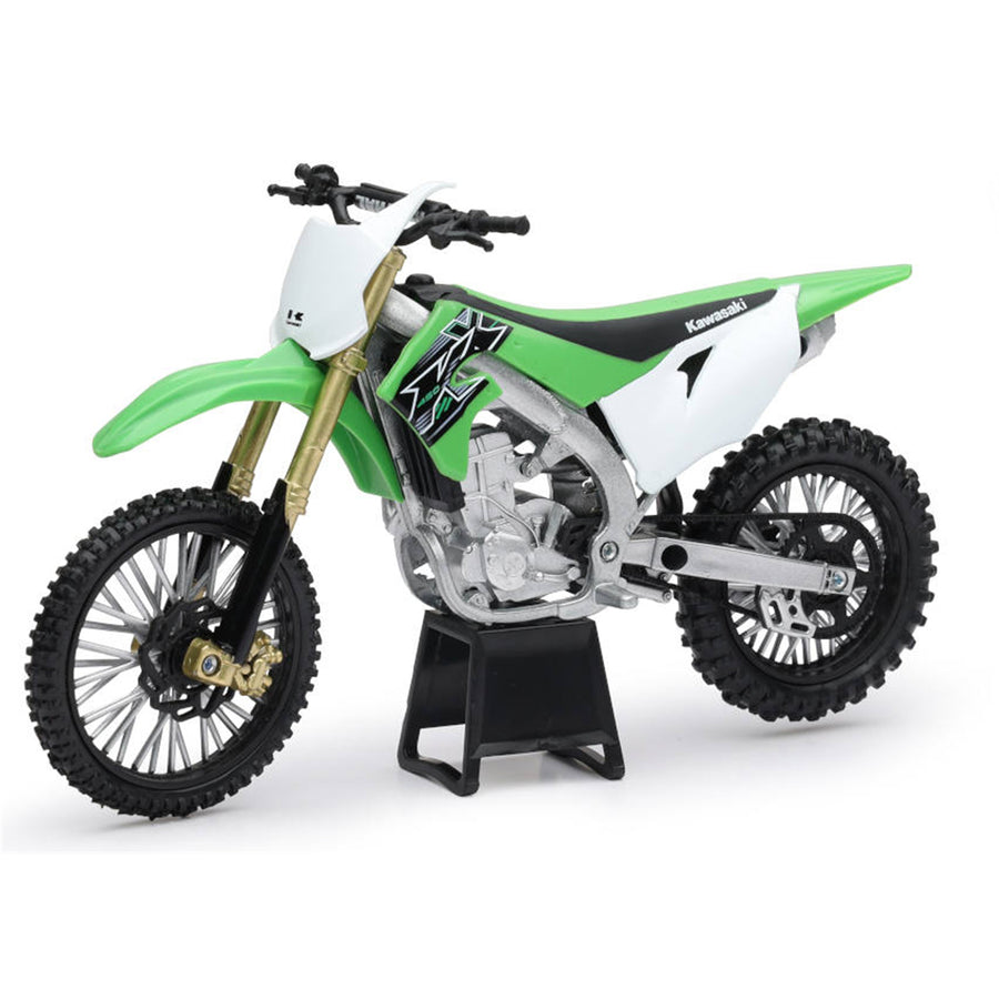 NEW RAY MODEL NR-58103 - MODELL DIRT BIKE KAWASAKI KX450F MASSSTAB 1:12 VON NEW RAY