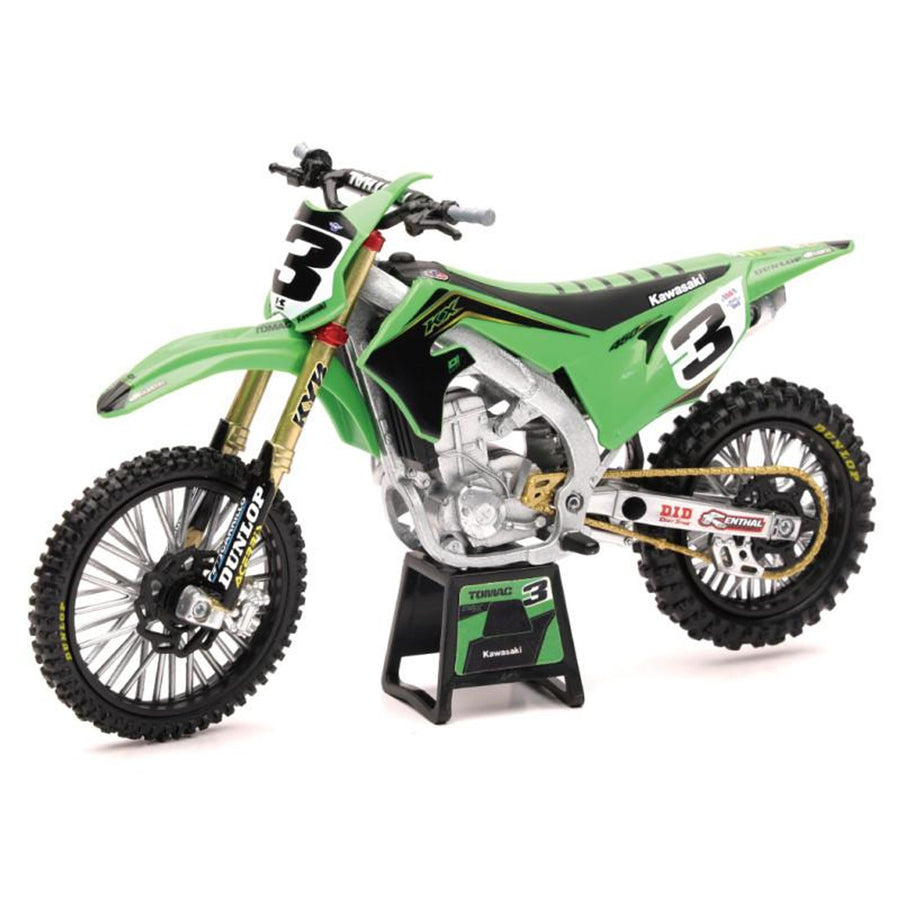 NEW RAY MODELL NR-58113 - MODELL MOTOCROSS MOTORRAD KAWASAKI KX450F MASSSTAB 1:12 VON NEW RAY ELI TOMAC