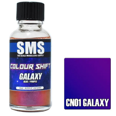 SMS AIRBRUSH PAINT 30ML COLOUR SHIFT GALAXY ACRYLIC LACQUER SCALE MODELLERS SUPPLY