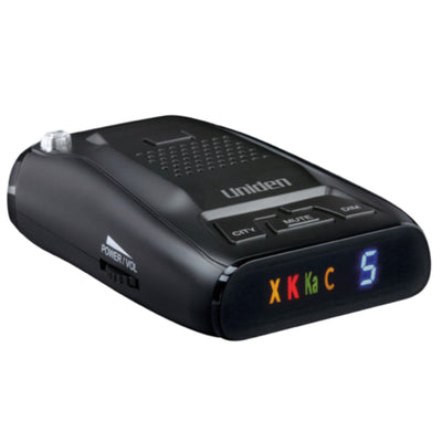 Uniden DFR3NZ Long Radar Detector 360° Radar and Laser Detection, Band Detected and Signal Strength Indicator