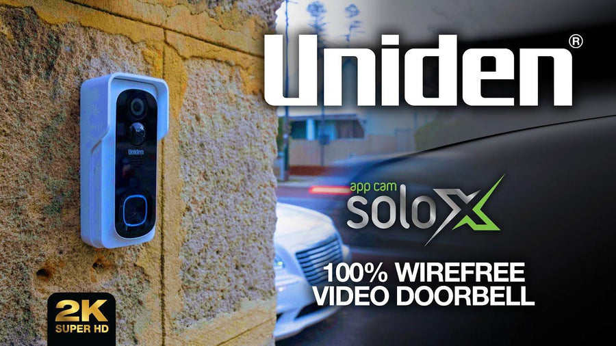Uniden APPCAM SOLO X2K BELL