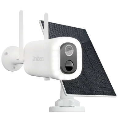Uniden APPCAM SOLO X2K Bullet Wirefree Outdoor 2K Bullet Camera With Solar Panel