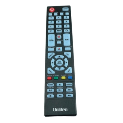 Uniden TLA020DV TV REMOTE CONTROL for TLxx-DV2 Led TVs