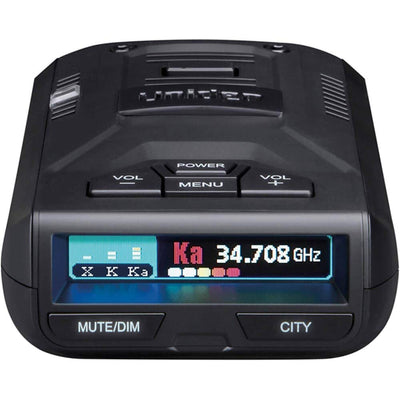 Uniden R3NZ with Voice Alert, GPS Built-in with NZ Speed / Radar Detector Red Light Camera Database, Extreme Range Laser Radar Detection. K Ka Super Wide Band Detection, Suction mount
