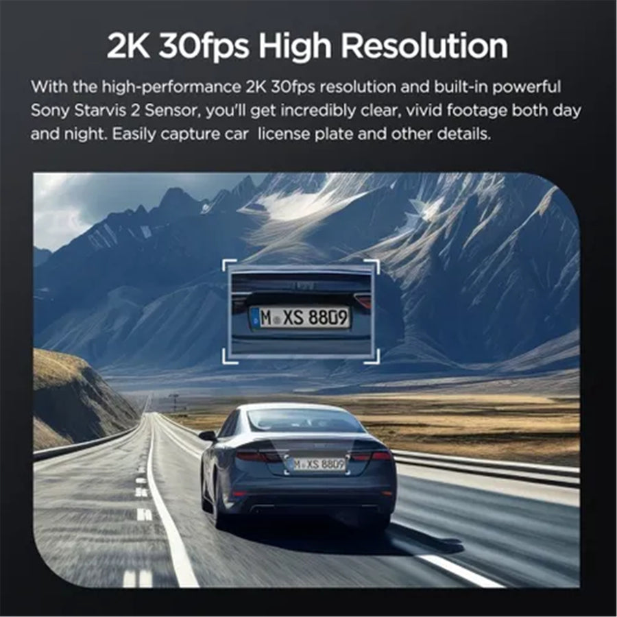 VS1 - VIOFO MINI DASHCAM 2K HDR VS1 WITH SONY STARVIS 2 IMX675 SENSOR