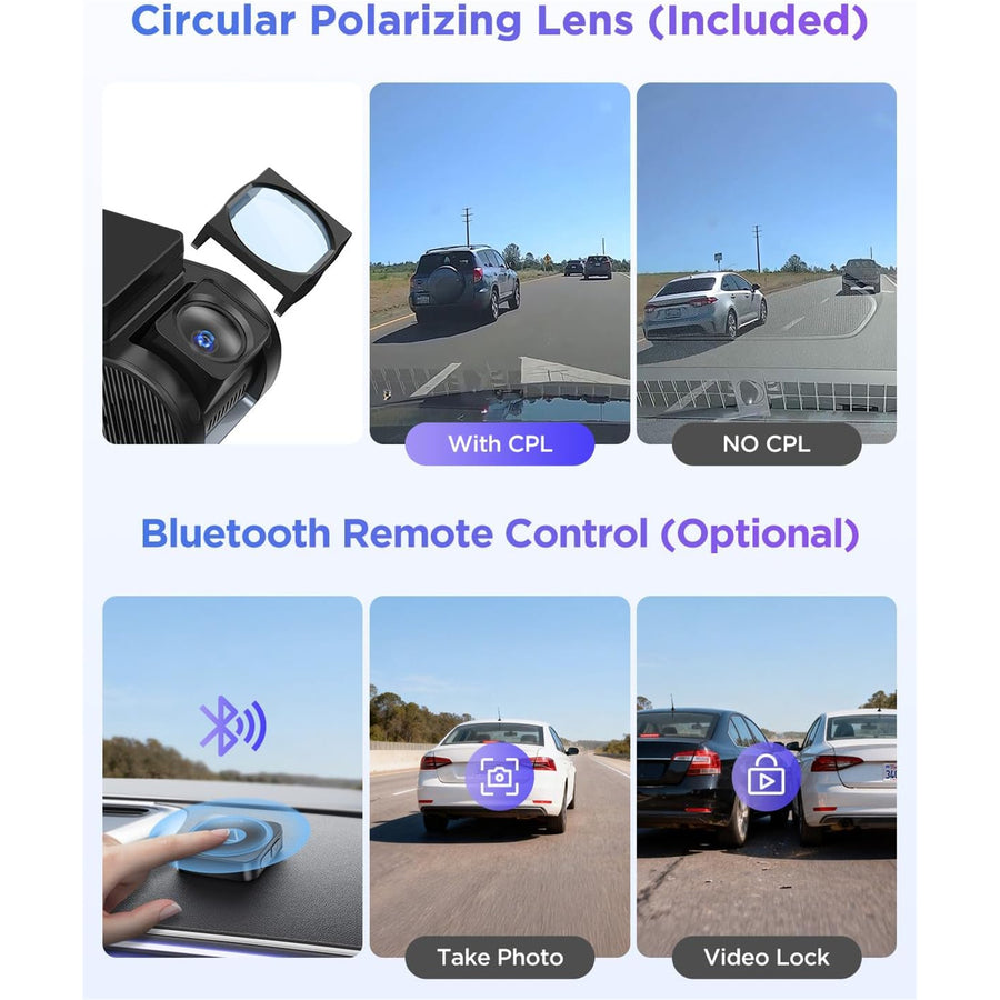 A119M PRO - VIOFO DASHCAM 4K A119M PRO FRONT-DVR MIT GPS & WIFI6