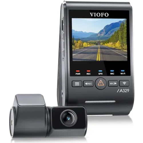 VIOFO A329 4K Front 2K Rear Channel Wi-Fi 6 GPS Dashcam