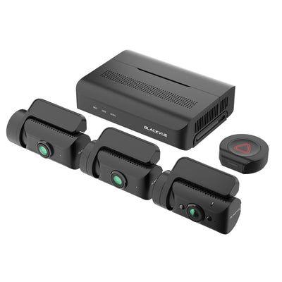 BLACKVUE DR770X BOX PRO 3-CH CAMERA SYSTEM - CENTRAL RECORD BOX + FRONT; IR 1080 HD DASHCAM 64 GB
