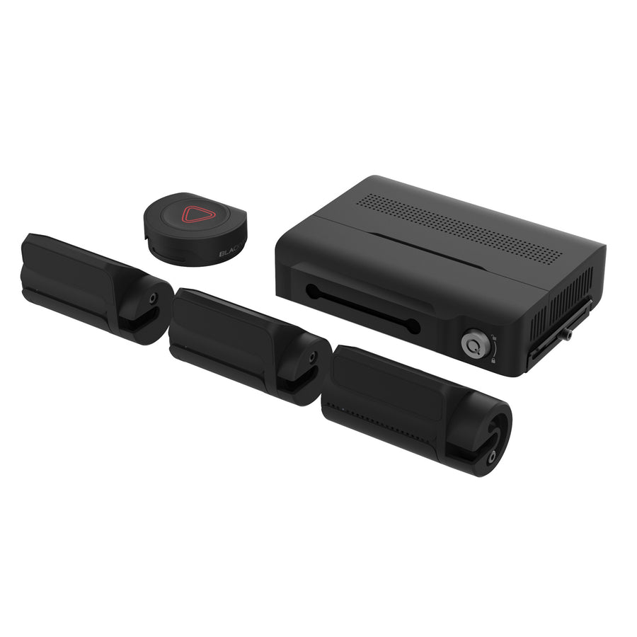 BLACKVUE DR770X BOX PRO 3-CH CAMERA SYSTEM - CENTRAL RECORD BOX + FRONT; IR 1080 HD DASHCAM 64 GB