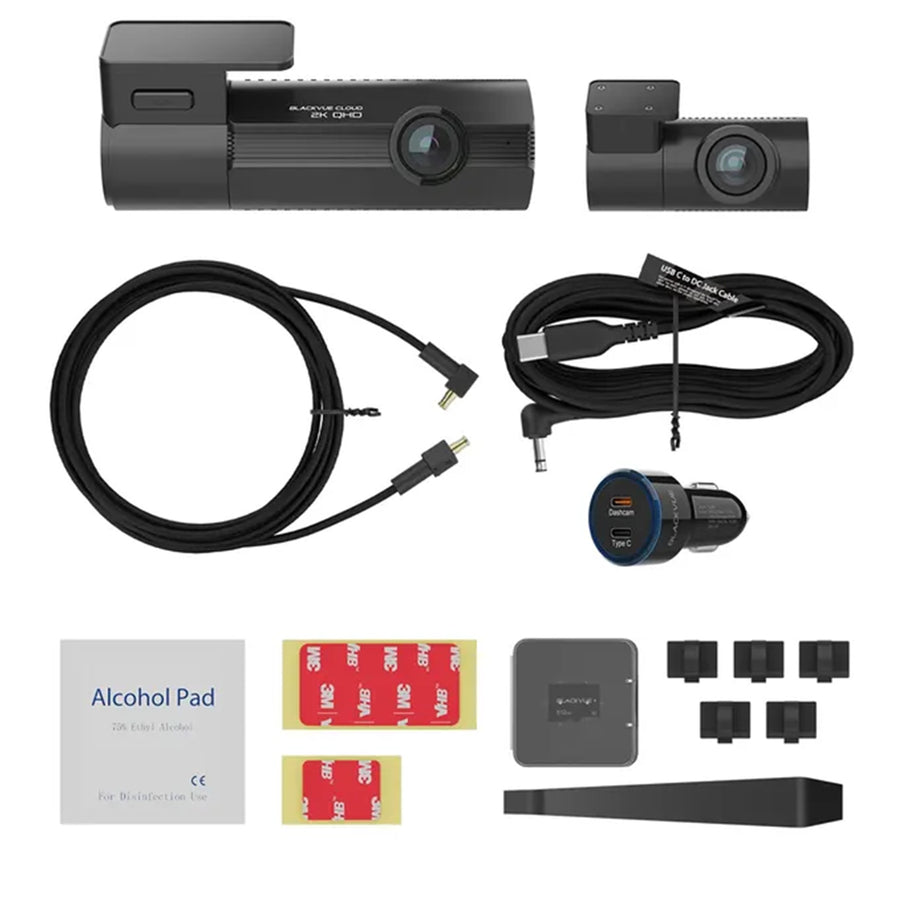 ELITE-8-2CH - BLACKVUE ELITE 8 2CH 2K UHD DASHCAM 64 GB FRONT & REAR CAMERAS