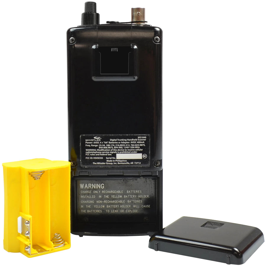 WS1040 - WHISTLER DIGITAL HANDHELD RADIO SCANNER