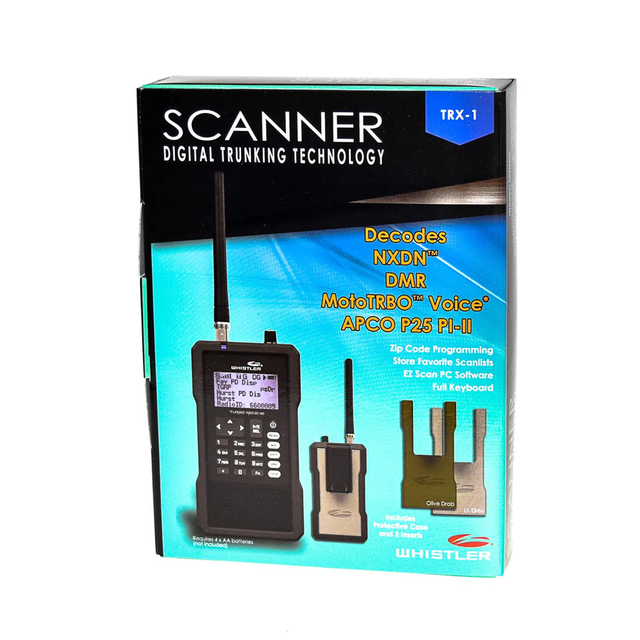 TRX-1E - WHISTLER DIGITAL HANDHELD SCANNER RADIO
