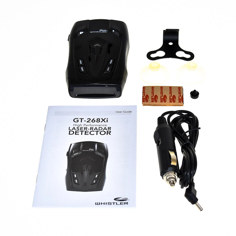 GT268XI - WHISTLER GT268XI RADAR DETECTOR