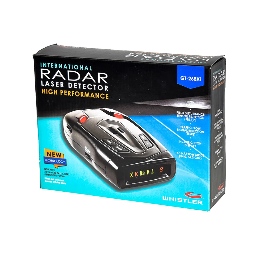 GT268XI - WHISTLER GT268XI RADAR DETECTOR