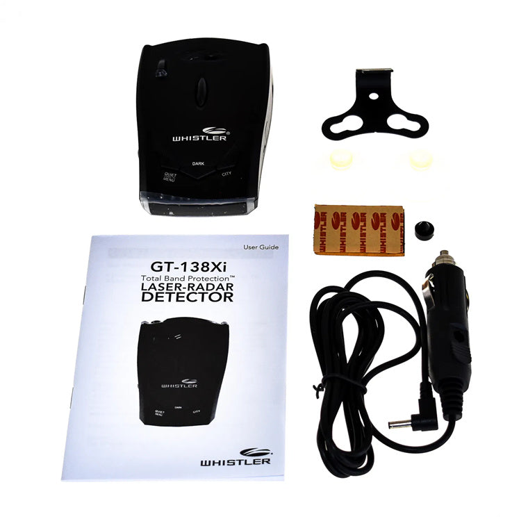 GT138XI - WHISTLER GT138XI RADAR DETECTOR