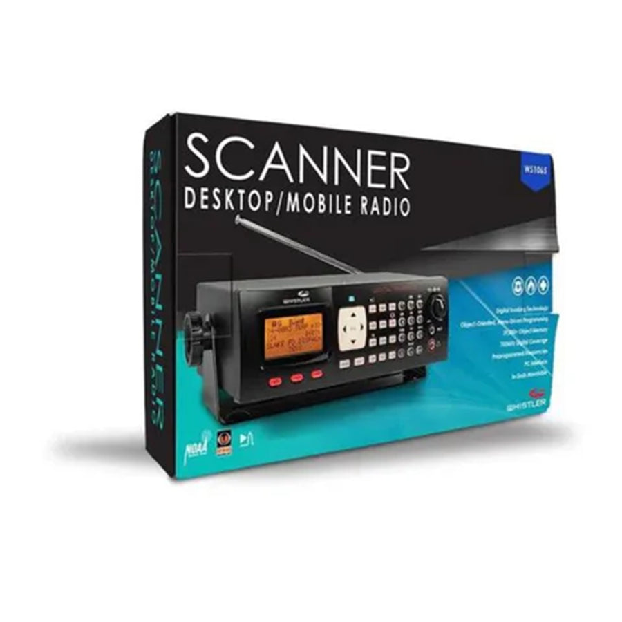WS1065 - WHISTLER DIGITAL SCANNER RADIO MOBILE / DESKTOP WS1065