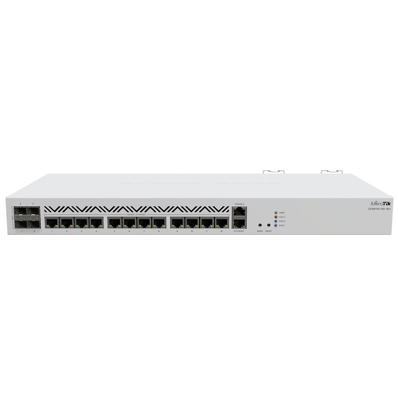 CCR2116-12G-4S+ - MikroTik CCR2116-12G-4S+ Router with 13 x 1Gb Ethernet and 4 x SFP+ Ports