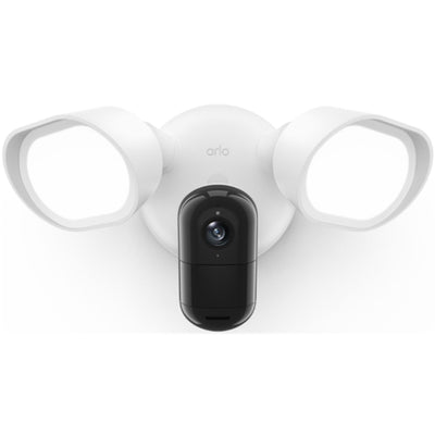 Arlo   2K Outdoor Wired Floodlight Camera  - White