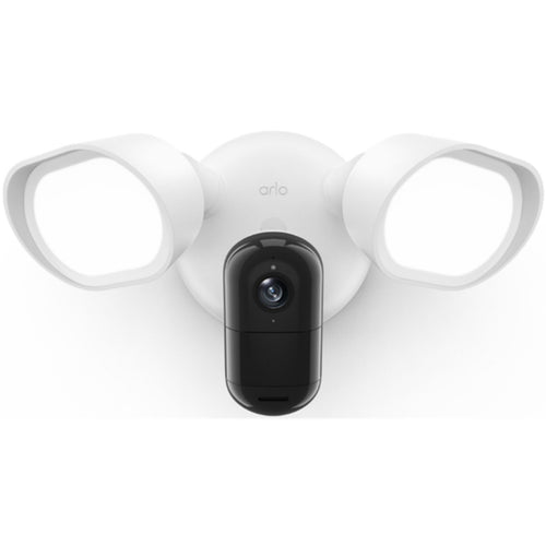 Arlo   2K Outdoor Wired Floodlight Camera  - White