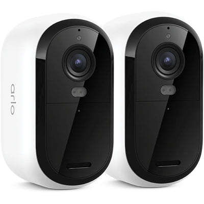 Arlo Essential (3rd Gen)  2K Outdoor Wire-Free Battery Camera - 2 Pack