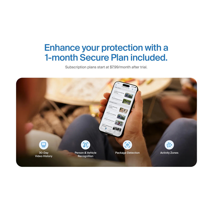 Arlo Essential (3rd Gen)  2K Outdoor Wire-Free Battery Camera - 4 Pack