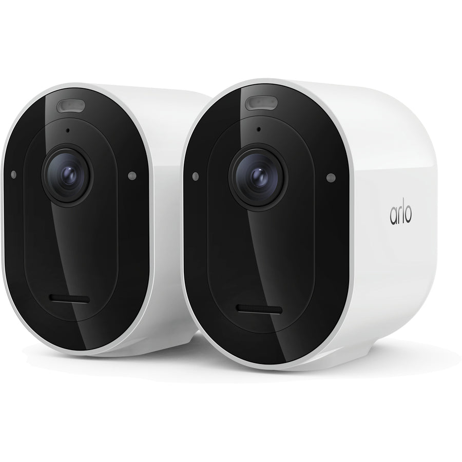 Arlo  Pro 6 2K Outdoor Wire-Free Battery Camera - 2 Pack